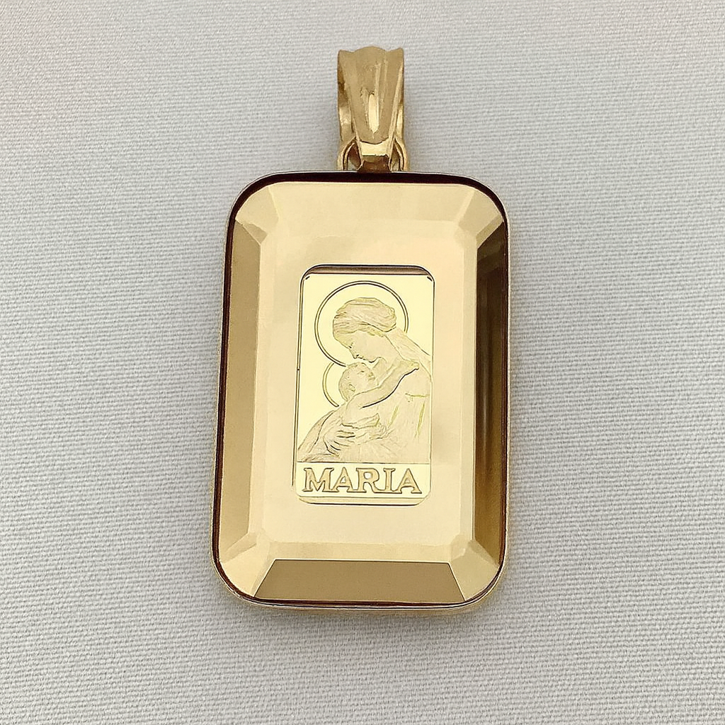K24/K18マリアインゴットペンダント
